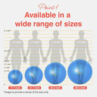 Balance   Stability Exercise Ball For Yoga  Pilates  Pregnancy   Office Use