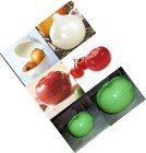 Tupperware Set Of 3 Keepers 1 Green   1 Red Tomato   1 Pearl Onion New