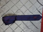 Countess Mara Men s Neck Tie Cm Logo Silk Adjustable Neckwear Blue - 57 