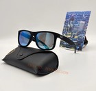 Ray-ban Rb4165 Justin Polarized Sunglasses Black Frame Blue Lens Uv400 54mm
