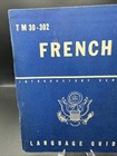 1943 Wwii War Department French Introductory Series Language Guide Tm 30-302 