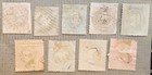 Portugal 14  19  24  28  34  38  42  50   Lot Of Early King Luiz Stamps   Used