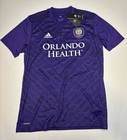 Orlando City Sc Mls Adidas Jersey Purple Nwt Signed Autograph Size L