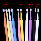 100pcs 4sizes Dental Microbrush Disposable Applicators Tips Micro Brush Cleaning