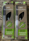 2 - 3 Packs Bic Revolution Permanent Markers Fine Tip Black New
