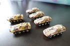 Lot Of 6 Vintage Galoob Micro Machines Lav-25  Loose