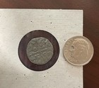 1200s Dinero Spanish Medieval Silver Coin  Crusaders Templar Cross  A-204