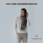 100  Fine Cashmere Oatmeal Scarf   Soft Warm Men Women Winter Muffler
