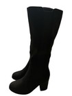 Sugar Women Willetta Knee High Casual Heel Boots Black Size 8m New