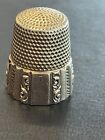 Antique Ketchum   Mcdougall  14kt Gold  Thimble Size 7