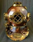 Antique 18  Diving Divers Helmet Vintage U s Navy Mark V Scuba Diving Helmet