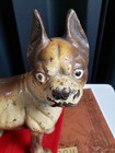 Old Doorstop  Boston Terrier  Hubley   Old Paint  9 5  Statue   read 4 Delivery