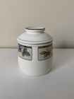 Vintage Mikasa Intaglio Garden Harvest Mini Canister With Lid 4-1 8 Inch Cac29