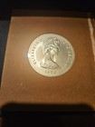 Turks And Caicos Islands 1976 Silver 20 Crowns Victoria  1 15 Oz Silver
