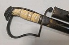 Eagle Head War Of 1812 Infantry Officers Sword Saber W copper Scabbard - Etched