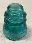 Vintage Hemingray 42 Aqua Blue Green Glass Insulator Made In Usa