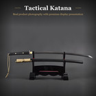 Japanese Samurai Sword Manganese Steel Sharp Tactical Katana Battle Ready