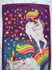 Vintage Lisa Frank Beach Towel Unicorn Stars Rainbow Collectible 90s Rare