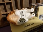 Vintage Kitty Love Cats Pair Ceramic Figurines Global Art Original Boxes 83 - 86