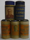 Lot 7  5 Different Edison Blue Amberol Cylinder Records 2021 2427 2564 2568 2574
