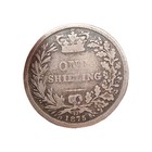 1875 Queen Victoria  925 Silver Shilling  Die  23