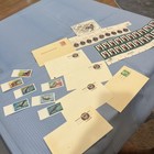 Vintage Unused Stamps Post Office Pre Paid Stamped Post Cards 