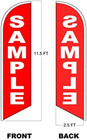 Grand Re-opening Windless Swooper Flag Feather Banner Sign 2 5x11 5 Ft Tall  fla