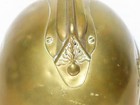 Helmet Fire Brigade Helmet Brass Helmet France Probably Around 1900  N68
