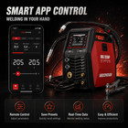 Arccaptain Mig205mp Mig Welder 9 In 1 Icontrol App Control With Foot Pedal
