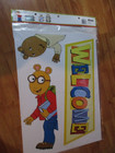 2005 Arthur  Aardvark  welcome  Go Arounds Classroom Bulletin Board Decor  Mip