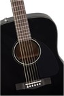 Fender Dreadnought 6-string Acoustic Guitar W  Rounded Walnut Fingerboard  Black