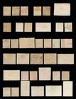 St Kitts-nevis - Interesting Postmarks Collection  L  k   37 Items 