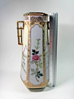 Antique Japanese Vase 11 5  Intricate Hand Painted   Gold Gilt