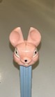 Vtg Pez Large Eared Rabbit-light Blue Base-no Feet-spring Works Perfectly  read 