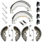 Front   Rear Brake Shoes Kit For 1997-2022 Honda Recon 250 Trx250 Trx250te tm