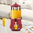 10l Red Commercial Hot Chocolate Maker Machine Chocolate Dispenser Warmer Heater