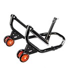Warrior 4 Wheel Racing Front Head Stand Motorcycle Bike Paddock Stand