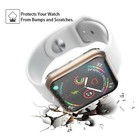For Apple Watch Series 5   4 Protector Cover Case 44mm Clear Bumper Skin