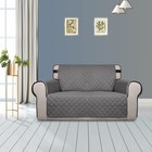 Reversible Sofa Cover Water Resistant Loveseat Couch Machine Washable Furniture