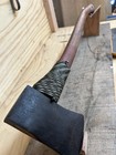 Plumb Boys Axe With Paracord Overstrike Protector  Rehung On Original Handle