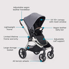 Baby Jogger City Sights Single Stroller-dark Slate Gray And Black