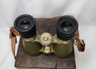 World War I German Binoculars Fernglas 08   Clear Lens  Works  Strap