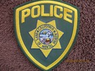 2 California Police Patchs For Display Only Abc  Mental Health Very Rare