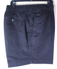 George Men s    above The Knee    Twill Pull On Shorts Black Soot  Xl  40-42 