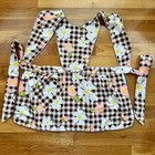 Vintage Apron Lot Of 6 Full And Half