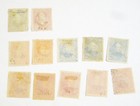 1887 Costa Rica Official 10 Mint Hinged   2 Used Collection Page Set Lot