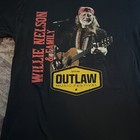 Willie Nelson   Family Outlaw Music Festival Tour 2022 T-shirt Black Size M