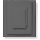 100  Cotton 1200 Thread Count Gray Solid Choose Sheets Or Duvet Covers