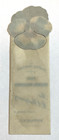 Antique Vtg Celluloid Advertising Bookmark Millinery Buffalo Ny Pansy Easter