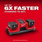 Milwaukee M18 Dual Bay Simultaneous Super Charger  18v  Model  49-59-1815